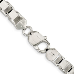 Sterling Silver 7mm Box Chain - 6