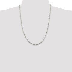 Sterling Silver 2.5mm Byzantine Chain