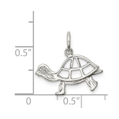 Sterling Silver Turtle Charm - 7