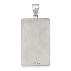 Sterling Silver The Fool Tarot Card Pendant
