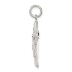 Sterling Silver INRI Crucifix Pendant - 2