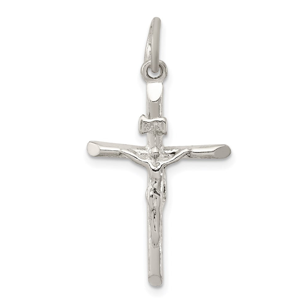 Sterling Silver INRI Crucifix Pendant - 2