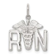 Sterling Silver Nurse Symbol Charm - 2