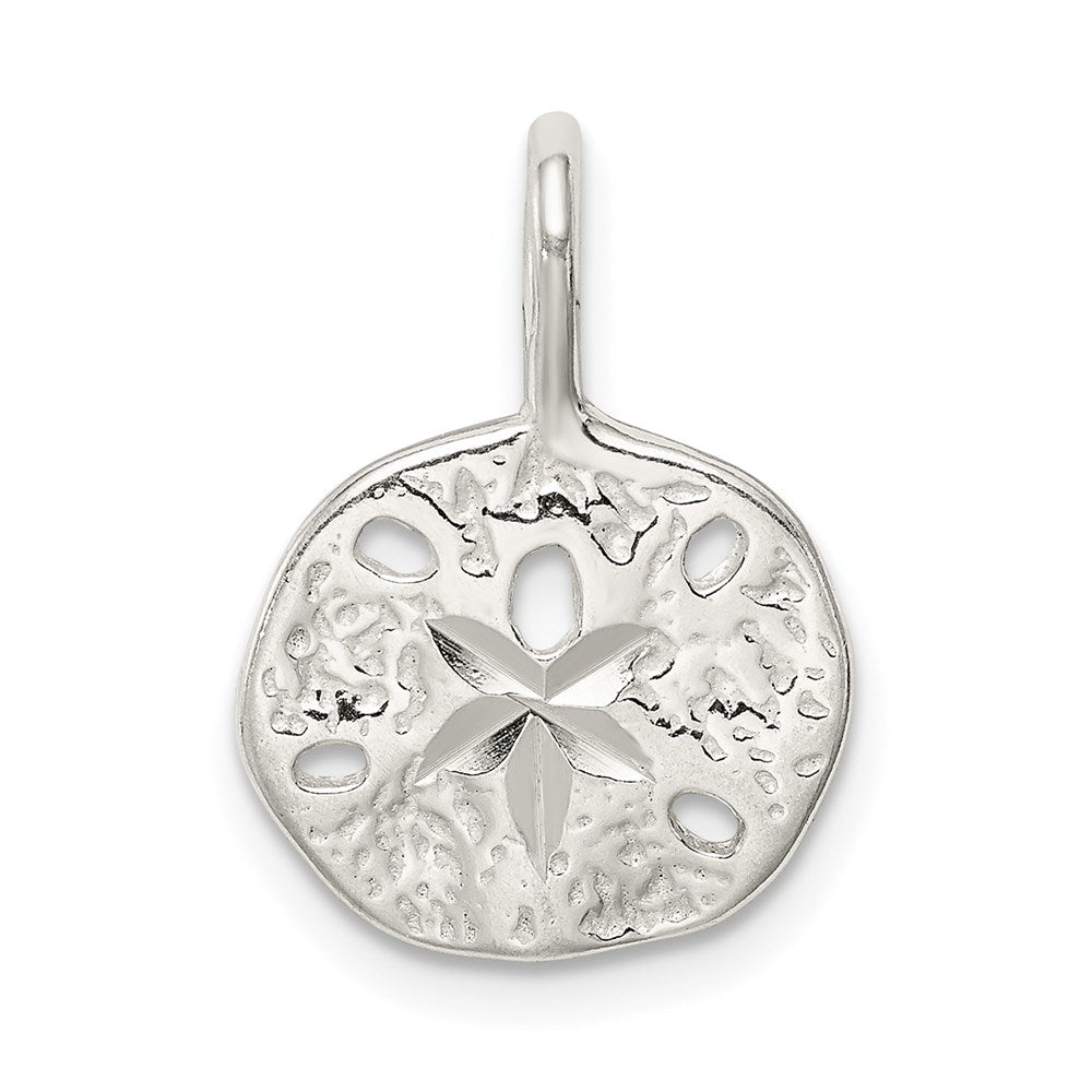 Sterling Silver Sand Dollar Charm - 3