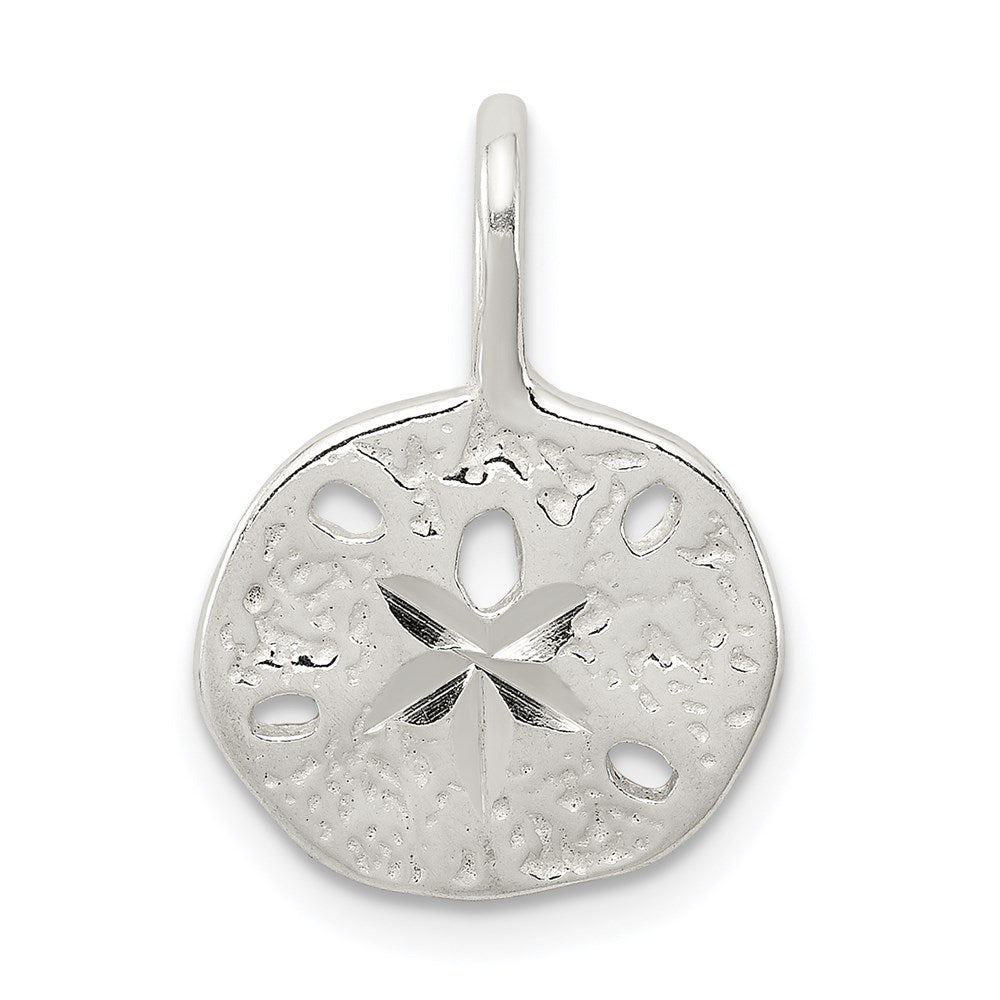 Sterling Silver Sand Dollar Charm - 3