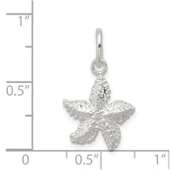 Sterling Silver Starfish Charm - 2