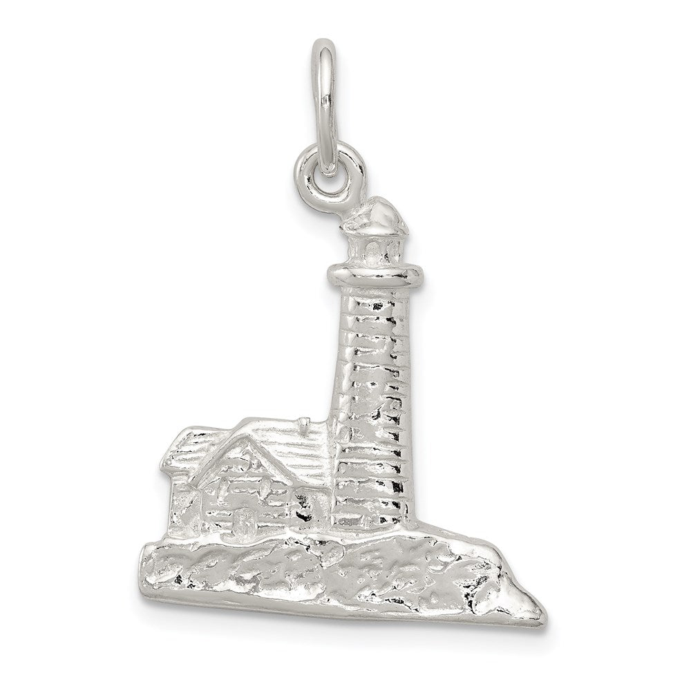Sterling Silver Lighthouse Charm - 2