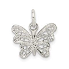 Sterling Silver Butterfly Charm - 4