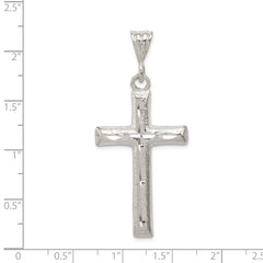 Sterling Silver Latin Cross Pendant - 8