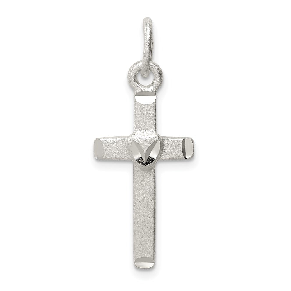 Sterling Silver Latin Cross Pendant - 9