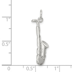 Sterling Silver Saxophone Charm