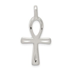 Sterling Silver Ankh Cross Pendant - 2