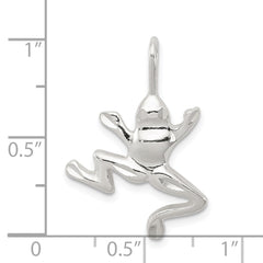 Sterling Silver Frog Charm - 3