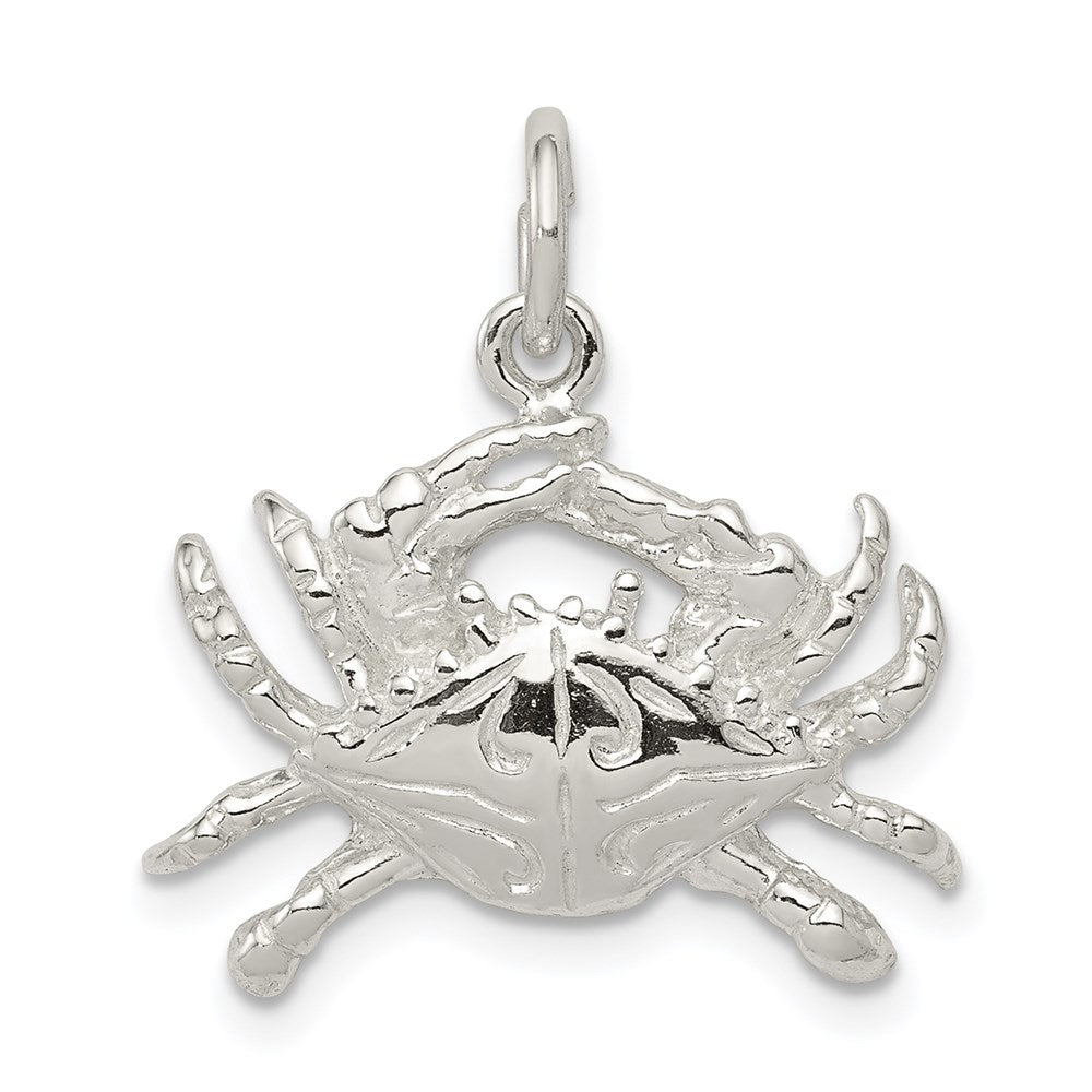 Sterling Silver Crab Charm - 2
