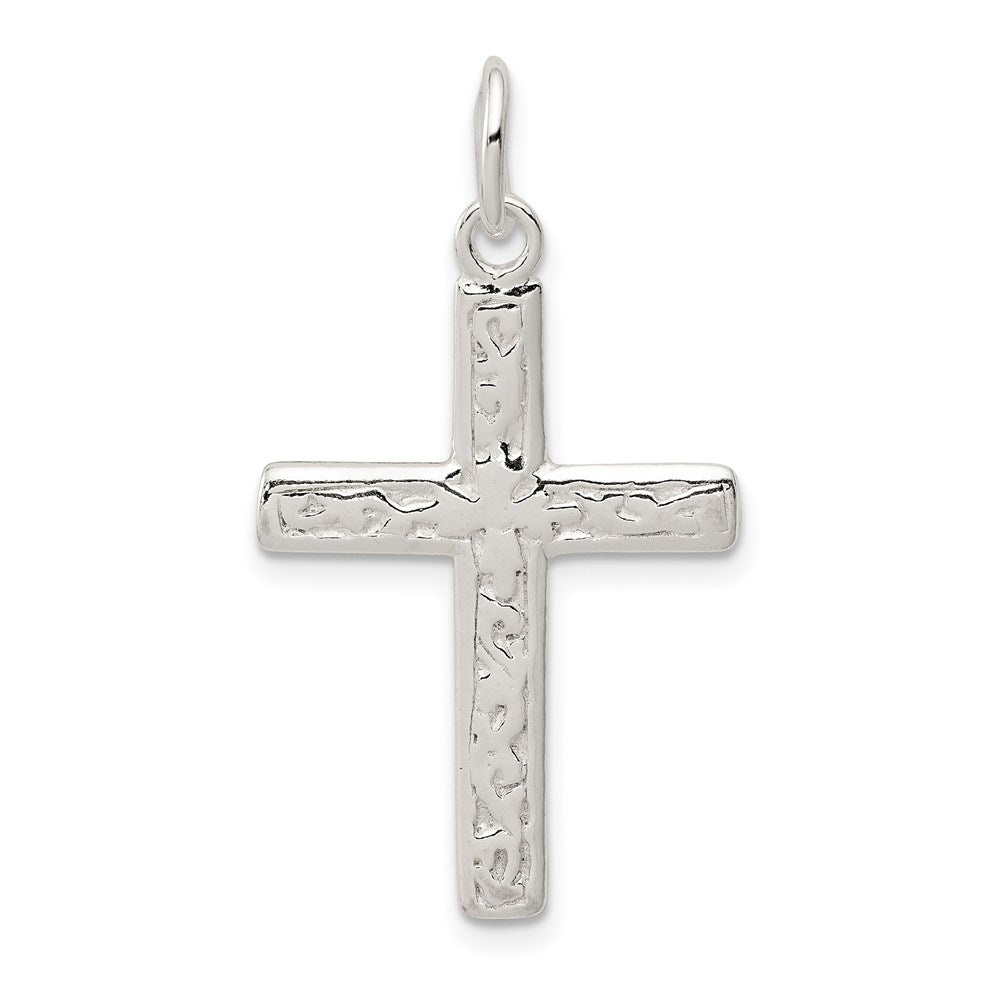 Sterling Silver Cross Charm - 4