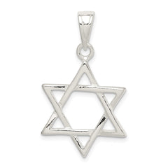 Sterling Silver Star of David Charm - 2