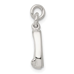 Sterling Silver Ballet Slippers Charm - 3