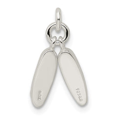 Sterling Silver Ballet Slippers Charm - 3