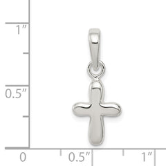 Sterling Silver Cross Pendant - 16