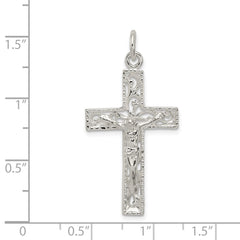Sterling Silver Crucifix Pendant - 6