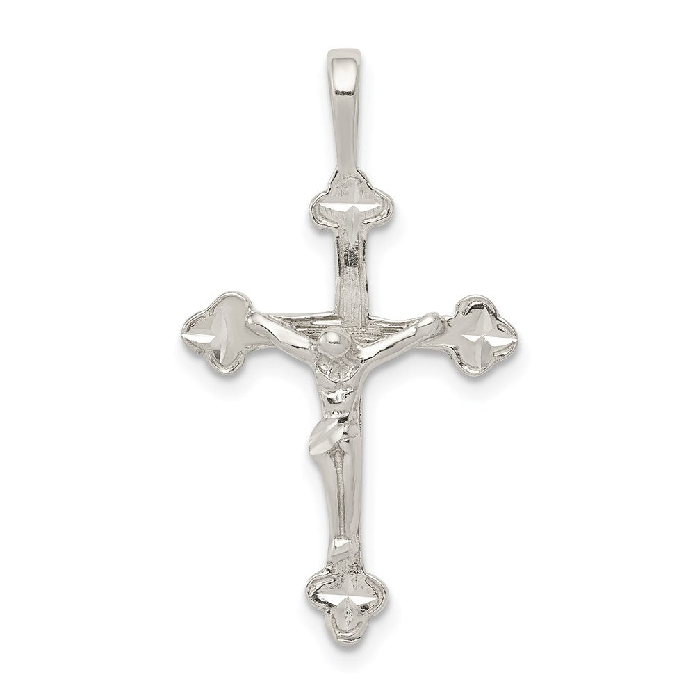 Sterling Silver Crucifix Pendant - 7