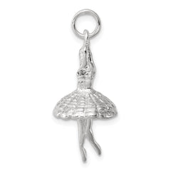 Sterling Silver Ballerina Charm - 2