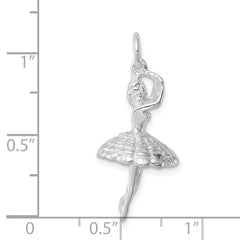 Sterling Silver Ballerina Charm - 2