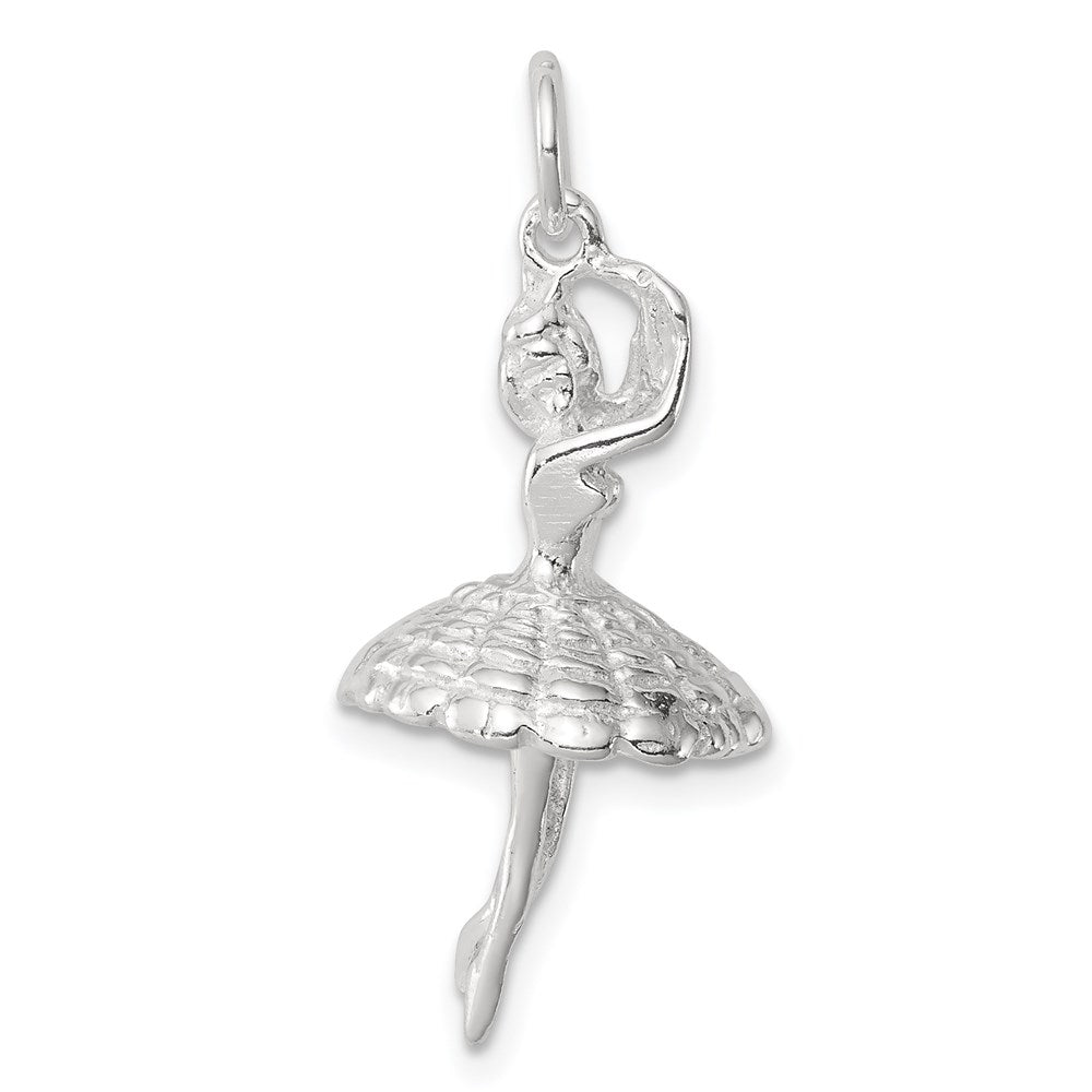Sterling Silver Ballerina Charm - 2