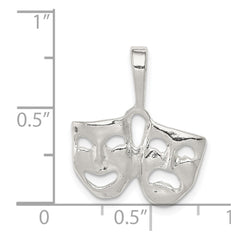 Sterling Silver Comedy/Tragedy Charm - 4