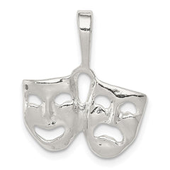 Sterling Silver Comedy/Tragedy Charm - 4