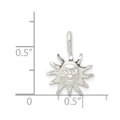 Sterling Silver Sun Charm - 3