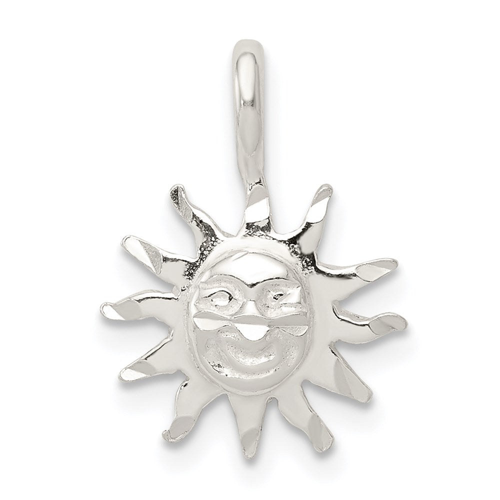 Sterling Silver Sun Charm - 3