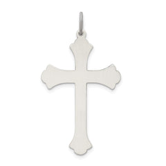 Sterling Silver Antiqued Cross Pendant - 10