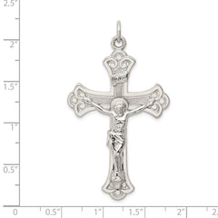 Sterling Silver INRI Crucifix Pendant