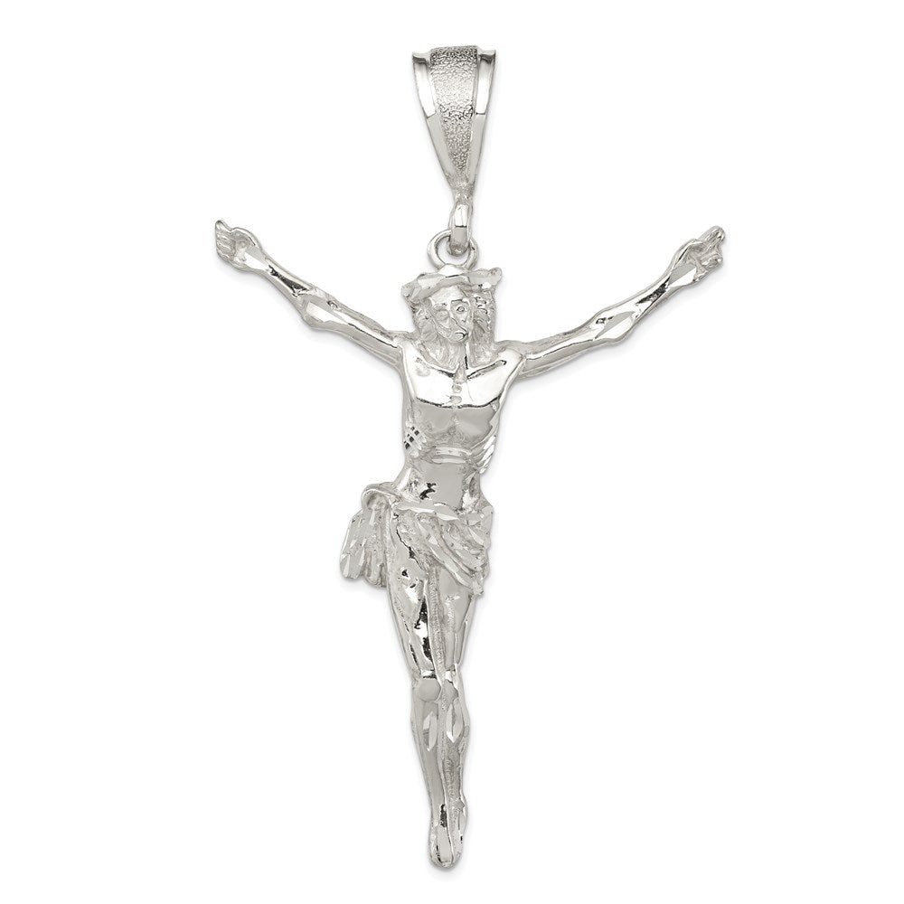 Sterling Silver Corpus (Crucified Christ) Pendant - 2