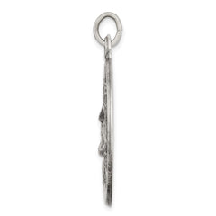 Sterling Silver Antiqued Ecce Homo Medal - 4
