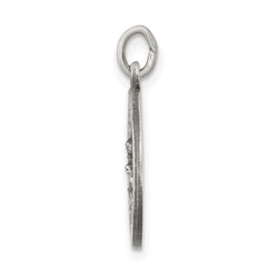 Sterling Silver Antiqued Our Lady of Perpetual Help Medal - 2