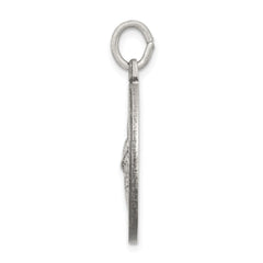 Sterling Silver Antiqued Saint Gerard Medal - 3