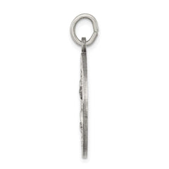 Sterling Silver Antiqued St. Theresa Medal - 3