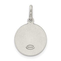 Sterling Silver Antiqued Raphael Angel Charm