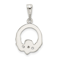 Sterling Silver Claddagh Charm