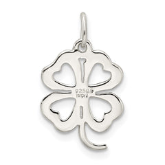 Sterling Silver 4-leaf Clover Charm - 2