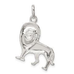 Sterling Silver Lion Charm - 3