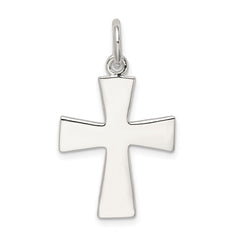 Sterling Silver Latin Cross Charm - 4