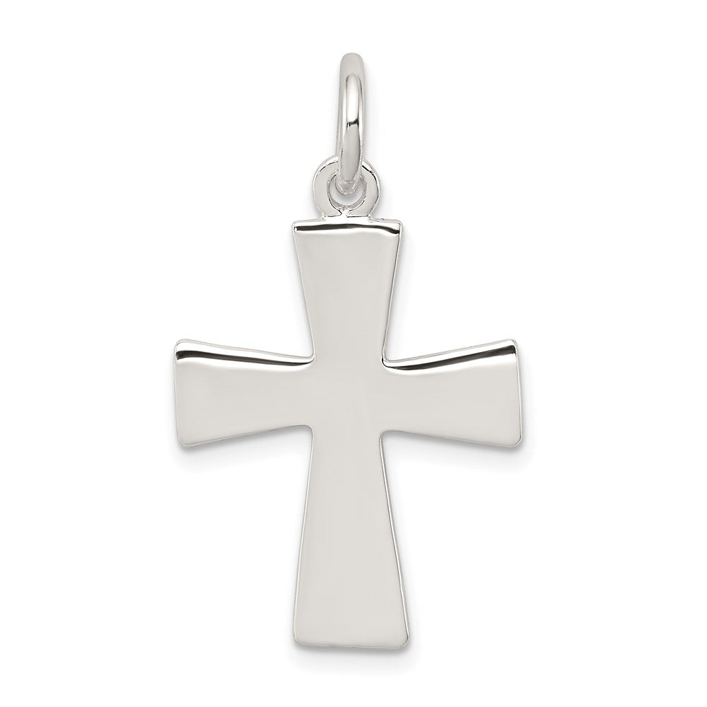 Sterling Silver Latin Cross Charm - 4