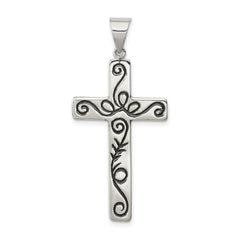 Sterling Silver Latin Cross Pendant - 7
