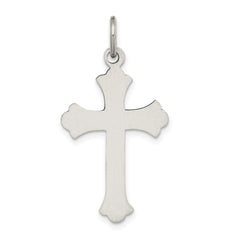 Sterling Silver Antiqued Cross Pendant - 12