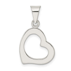 Sterling Silver Heart Pendant - 3