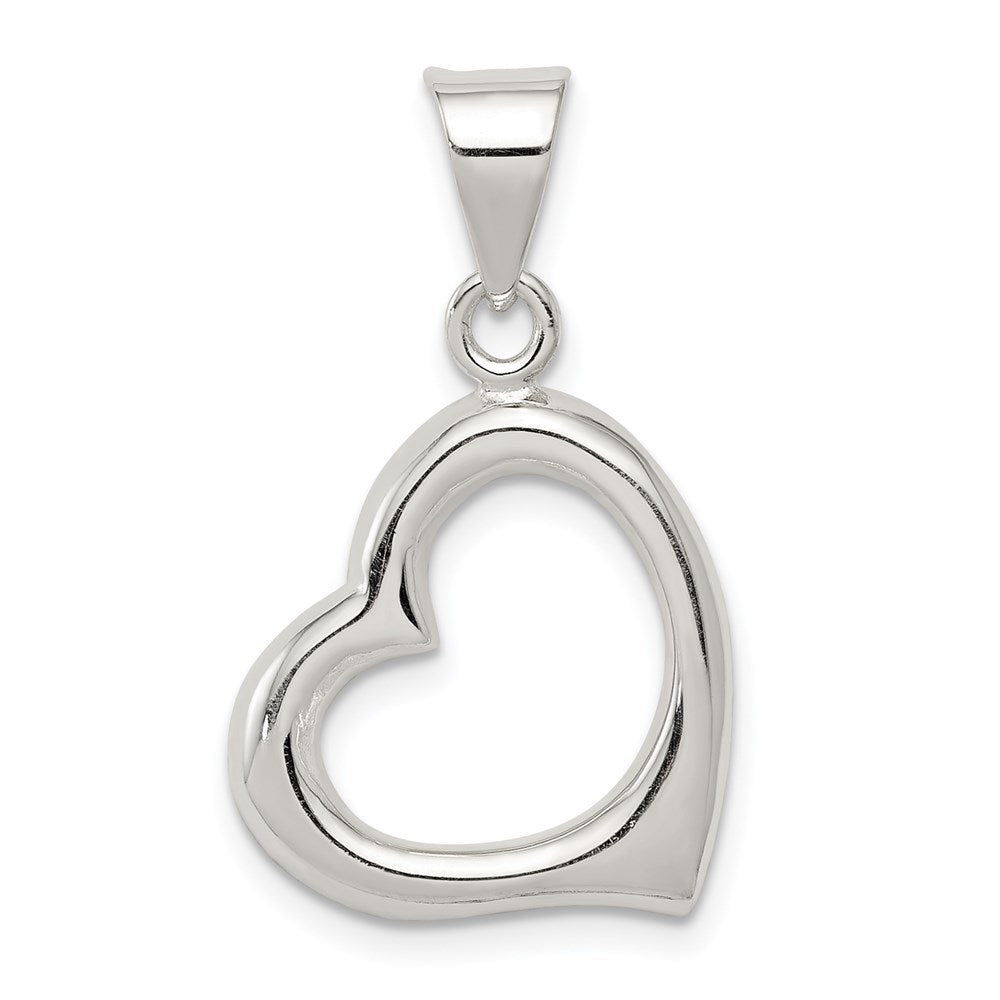 Sterling Silver Heart Pendant - 3