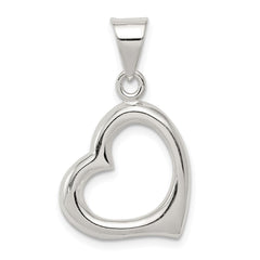 Sterling Silver Heart Pendant - 3